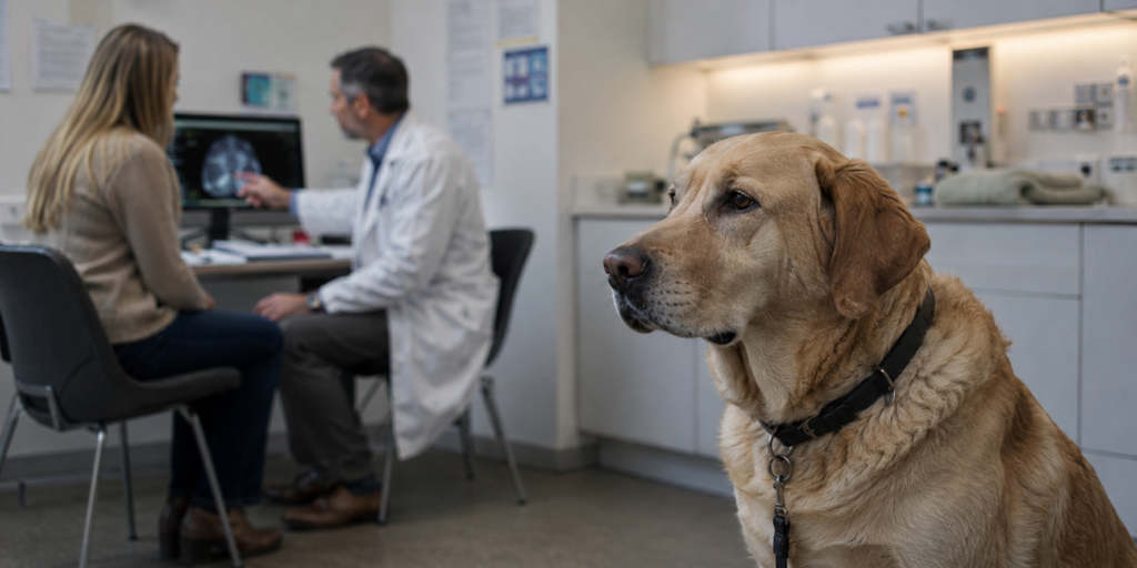 Patient Dog (Image A)